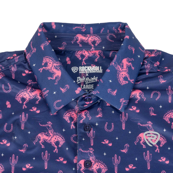 Rock & Roll Denim Men's Novelty Printed Lite Polo Shirt MEN - Clothing - Shirts - Short Sleeve Panhandle