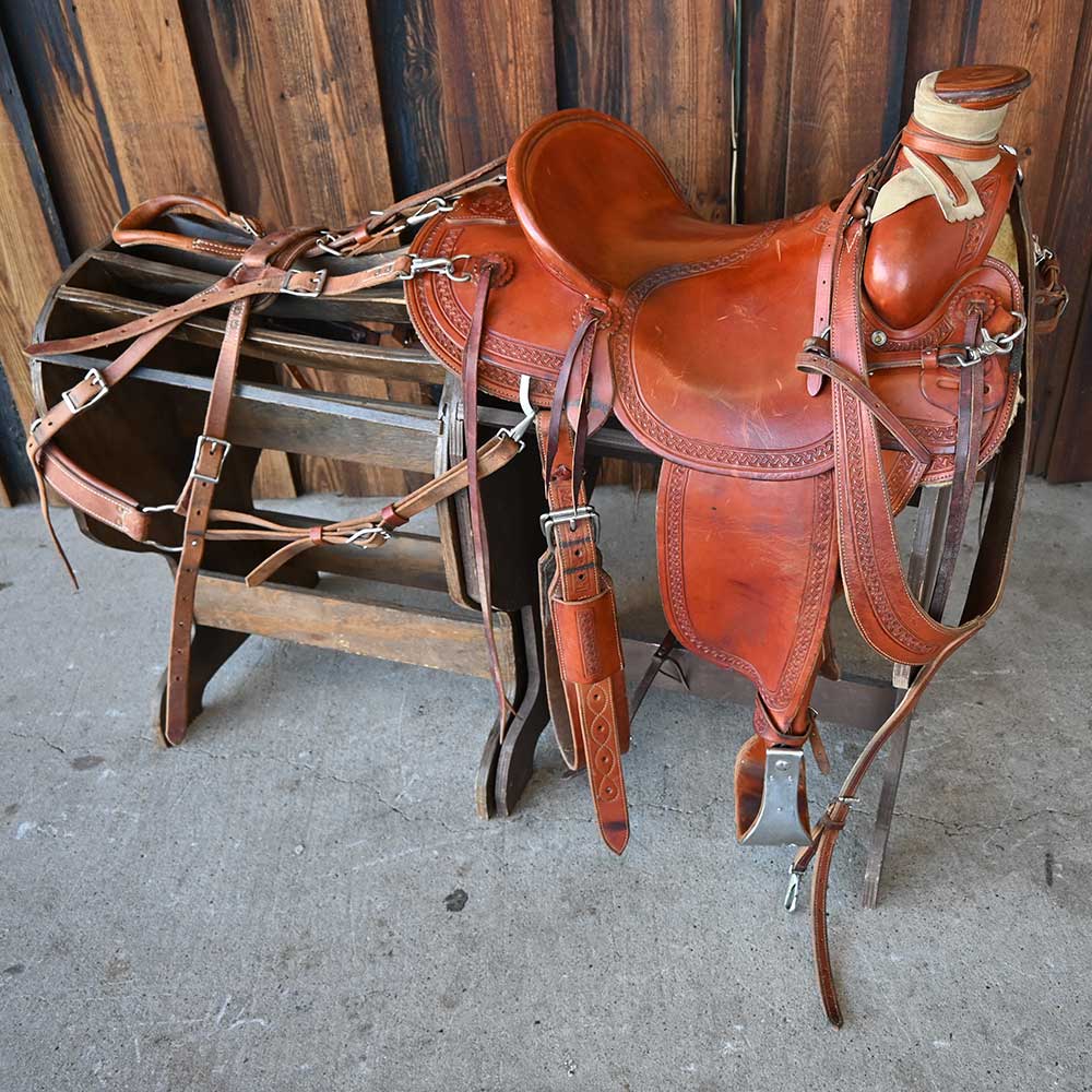 16" USED CAMERON MULE SADDLE Saddles Cameron Mule Saddle Series   