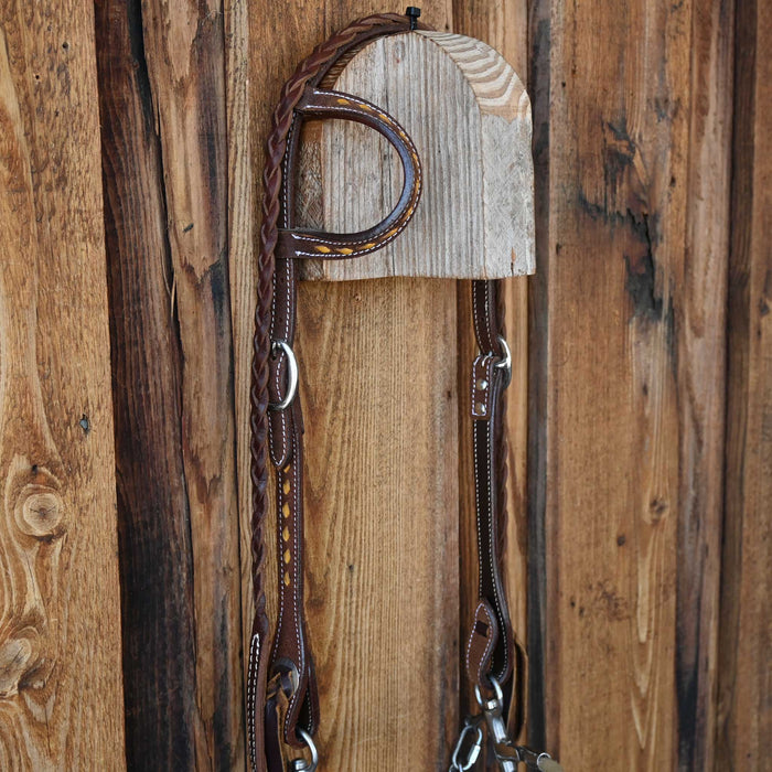 Hackamore Bridle Rig w/Single Ear Headstall