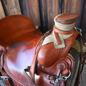 16" USED CAMERON MULE SADDLE