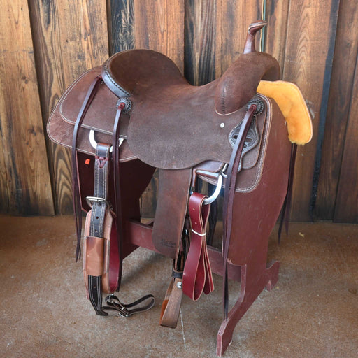 16.5" JEFF SMITH BUSTER WELCH CUTTING SADDLE Saddles - New Jeff Smith