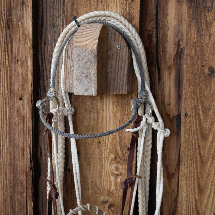 Quick Stop Hackamore w/Lariat Browband Headstall Tack - Nosebands & Tie Downs MISC