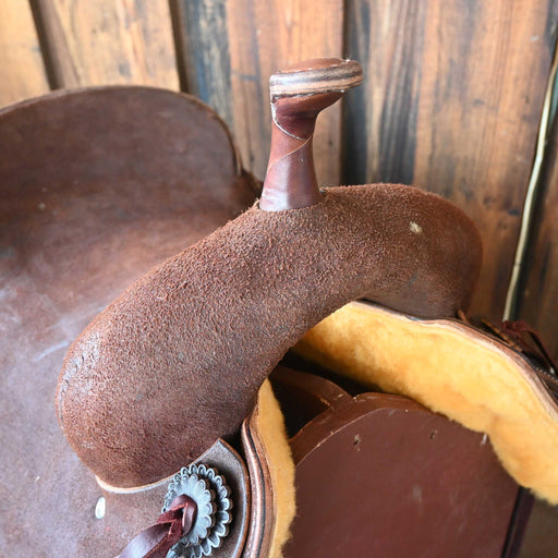 16.5" JEFF SMITH BUSTER WELCH CUTTING SADDLE Saddles - New Jeff Smith