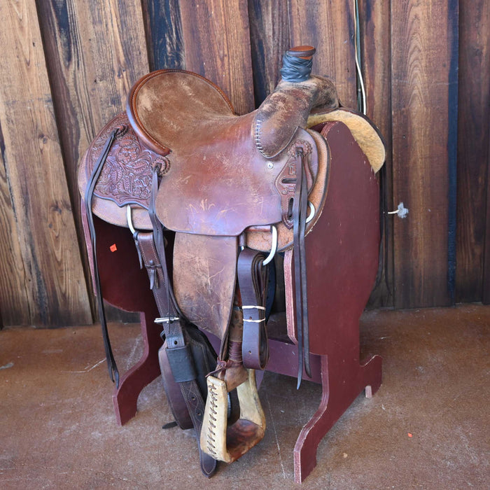 13.5" USED RANCH SADDLE