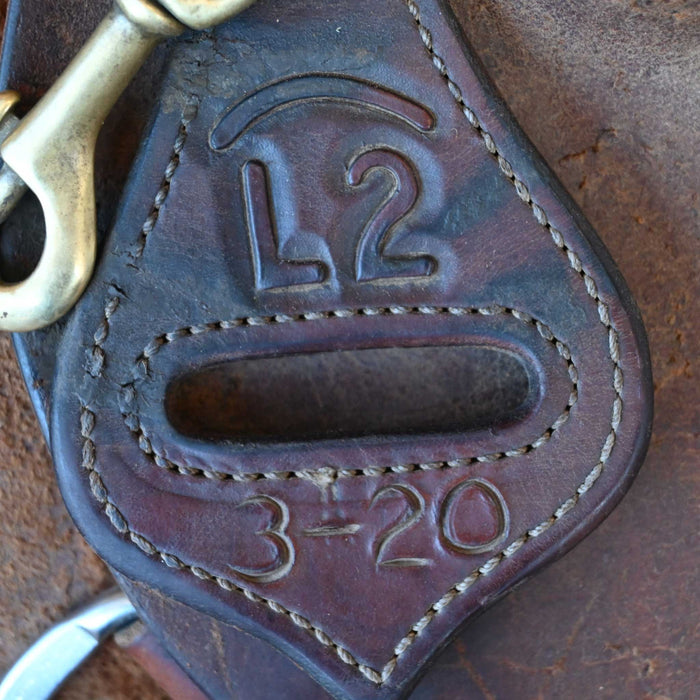 13.5" USED RANCH SADDLE