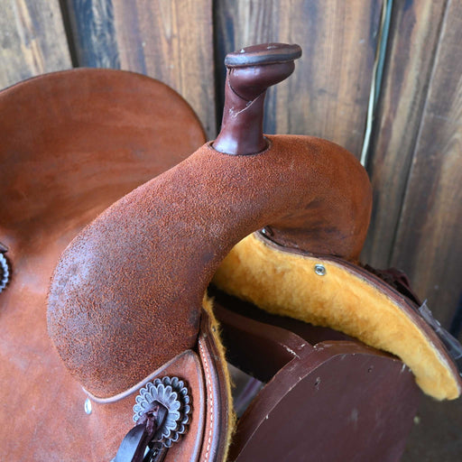 12.5" JUNIOR JEFF SMITH BUSTER WELCH CUTTING SADDLE Saddles - New Jeff Smith