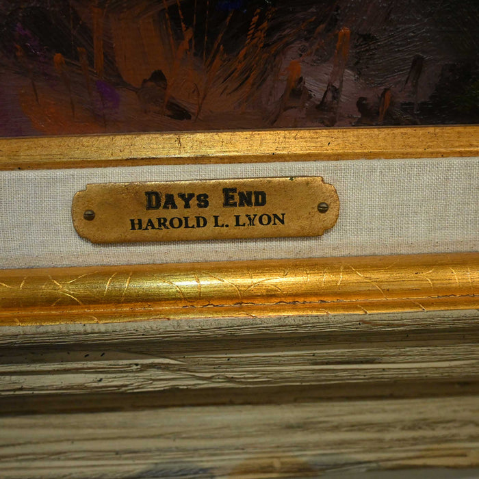 Days End by Harold L. Lyon Collectibles Willi Bauer