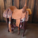 16.5" JEFF SMITH BEAU GALYEAN CUTTING SADDLE Saddles - New Jeff Smith