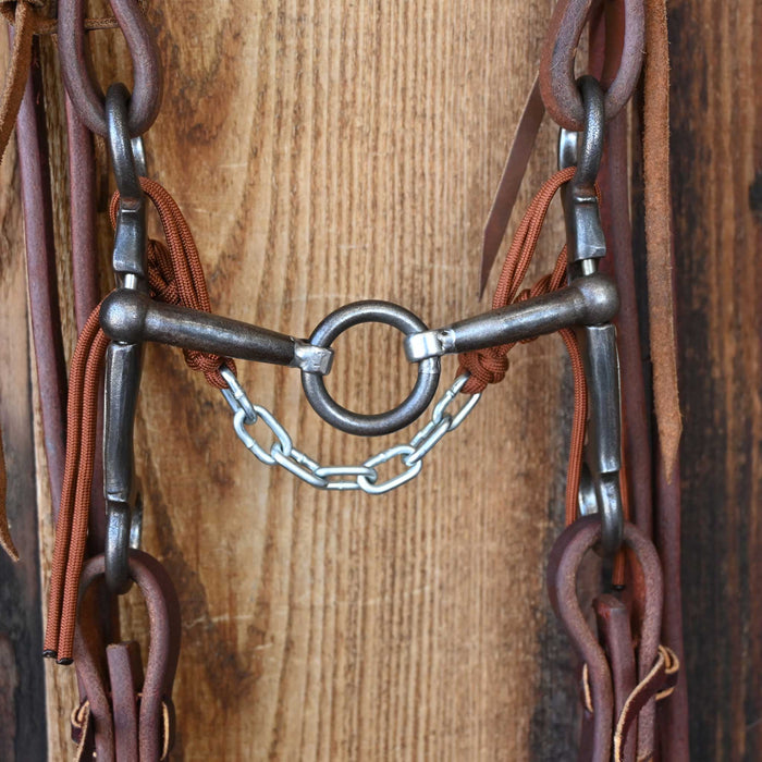 Kerry Kelley Silver Mounted N55 Lifesaver Bridle Rig w/All New Leather