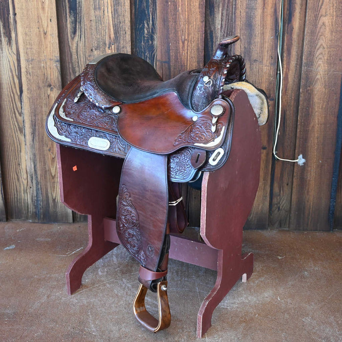 15.5" USED CIRCLE Y EQUITATION TRAIL SADDLE