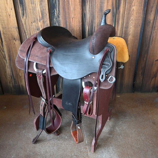 16" JEFF SMITH BUSTER WELCH CUTTING SADDLE Saddles - New Jeff Smith