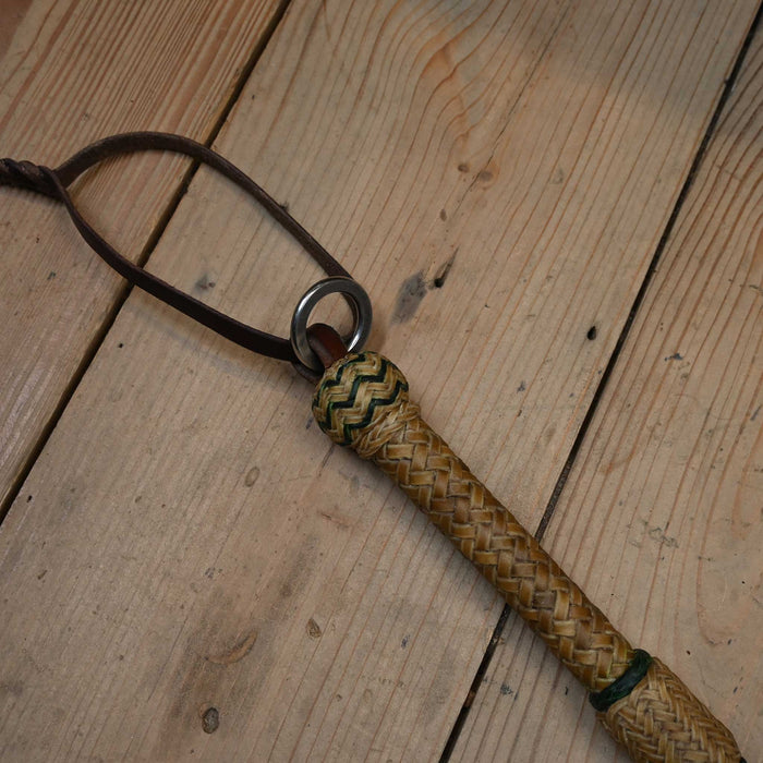 26" Bronc Willoughby quality made Braided Rawhide Quirt Tack - Whips, Crops & Quirts Bronc Willoughby