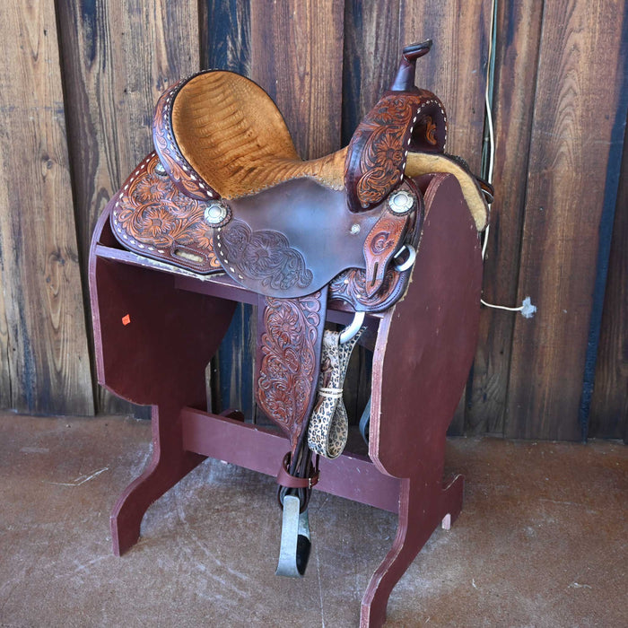 14" USED JEFF SMITH C3 BARREL SADDLE