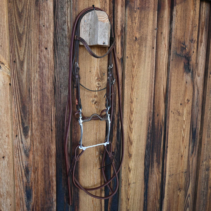 FG Solid Port Bridle Rig w/Browband Headstall