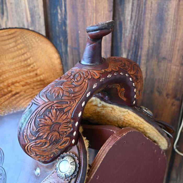 14" USED JEFF SMITH C3 BARREL SADDLE