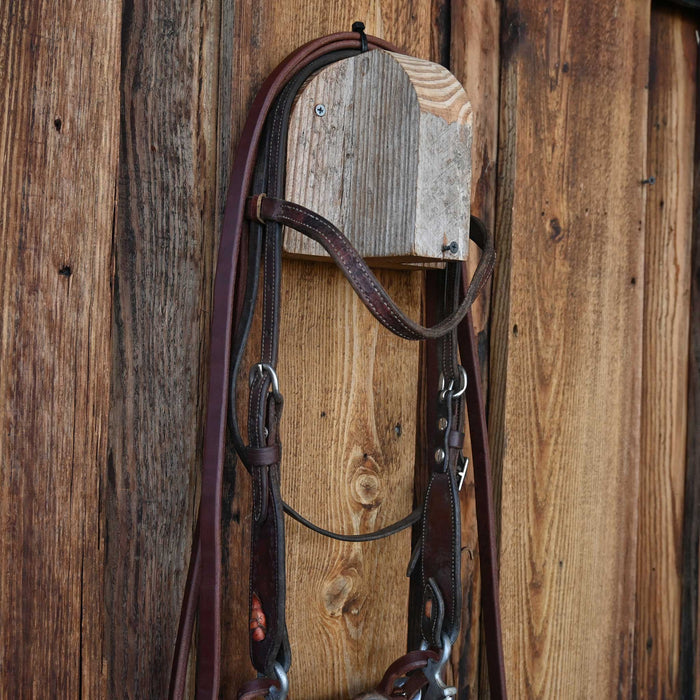 FG Solid Port Bridle Rig w/Browband Headstall