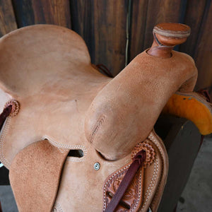 15" TESKEY'S STRIP DOWN RANCH SADDLE