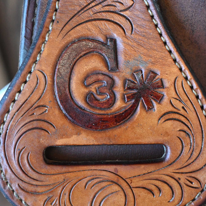14" USED JEFF SMITH C3 BARREL SADDLE
