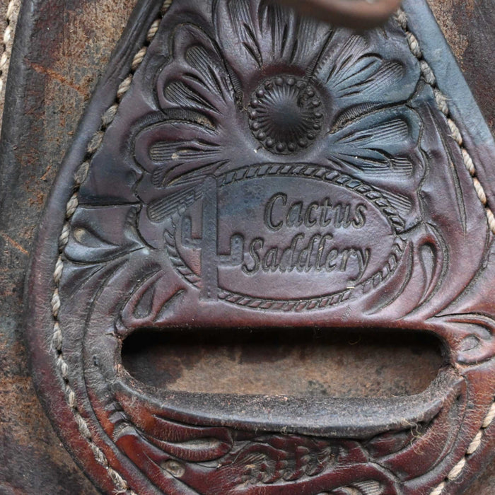 16" USED CACTUS RANCH SADDLE