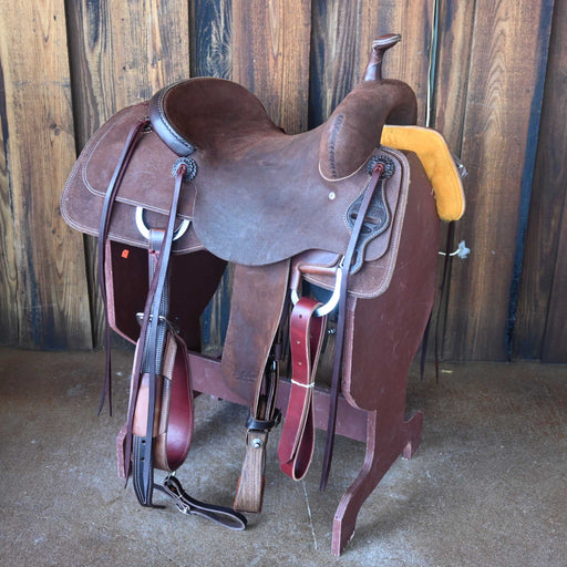 15.5" JEFF SMITH BUSTER WELCH CUTTING SADDLE Saddles - New Jeff Smith