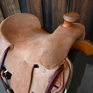 15" TESKEY'S STRIP DOWN RANCH SADDLE