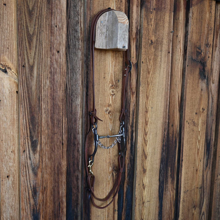 Classic Equine Snaffle Bridle Rig w/Split Ear Headstall