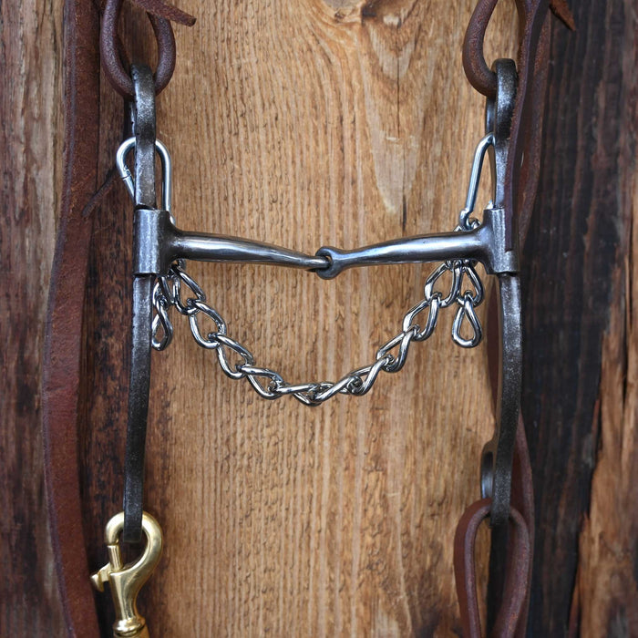 Classic Equine Snaffle Bridle Rig w/Split Ear Headstall