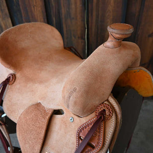 16" TESKEY'S STRIP DOWN RANCH SADDLE