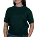 Hunter Green Sweater Knit Top WOMEN - Clothing - Tops - Short Sleeved Entro