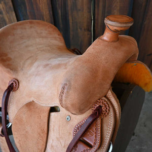 14" TESKEY'S SRTIP DOWN RANCH SADDLE Saddles TESKEY'S SADDLERY LLC   