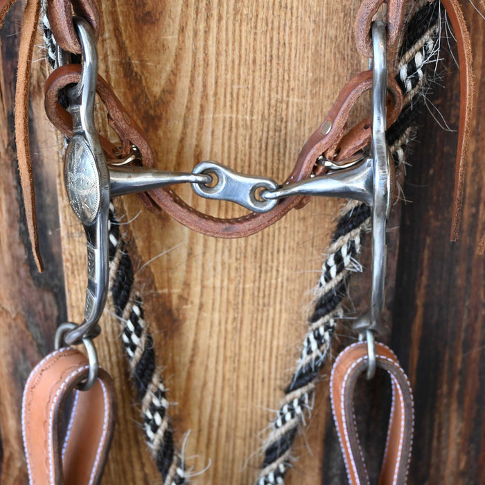 Ricky Trammell 3pc. Bridle Rig w/Split Ear Headstall