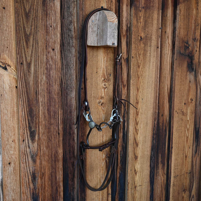 Ported Chain Bridle Rig w/Split Ear Headstall