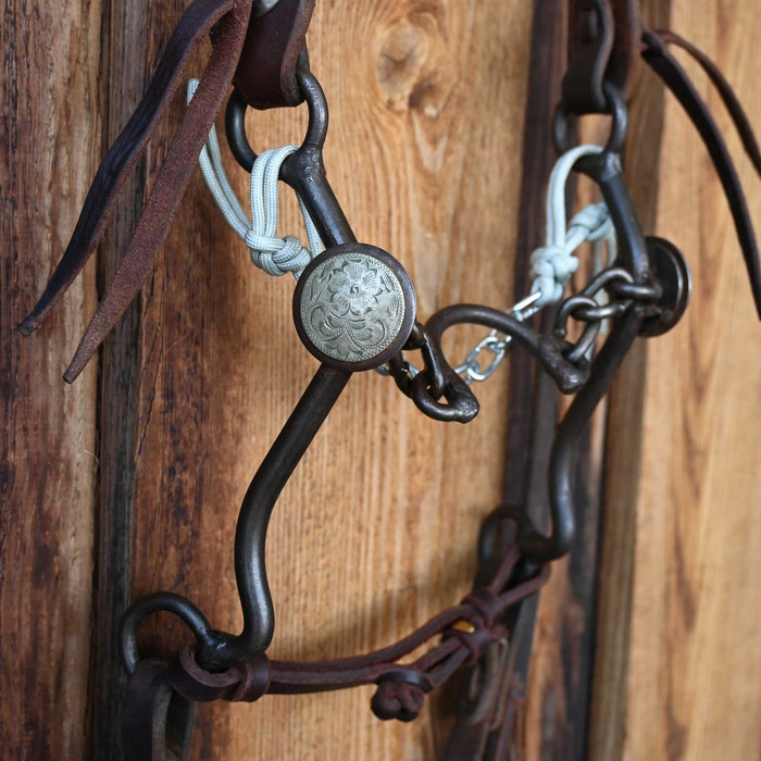 Ported Chain Bridle Rig w/Split Ear Headstall