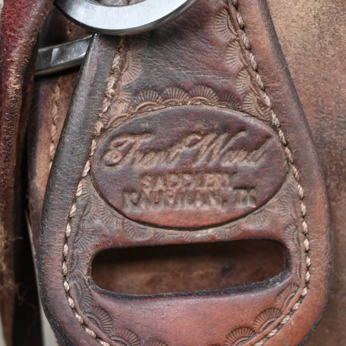 14.5" USED TRENT WARD RANCH SADDLE