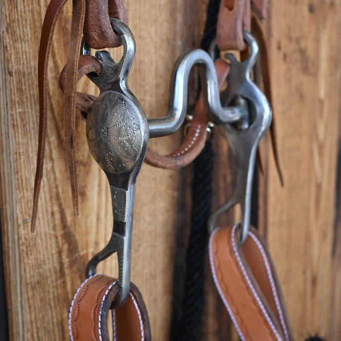 Ricky Trammell Solid Port Bridle Rig w/Split Ear Headstall