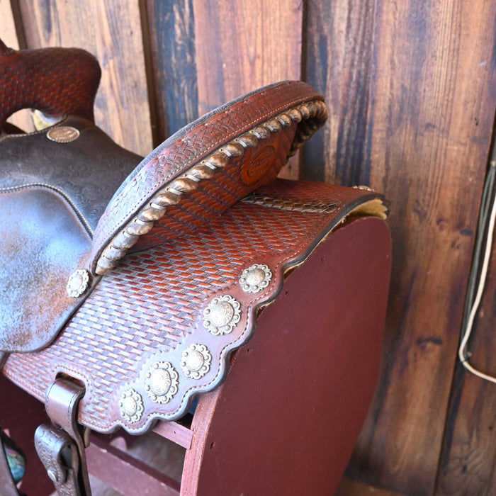 15" USED SHILOH JORDAN PETERSON CONTENDER BARREL SADDLE