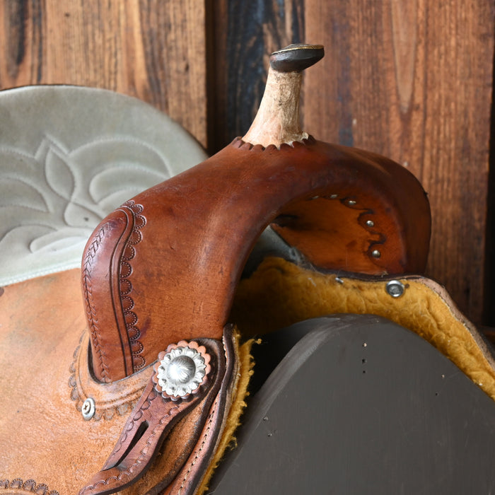 13" USED CODY PRO BARREL SADDLE