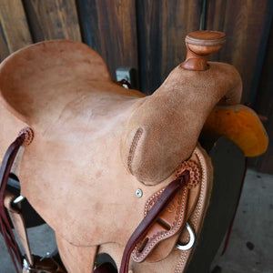 16" TESKEY'S STRIP DOWN RANCH SADDLE