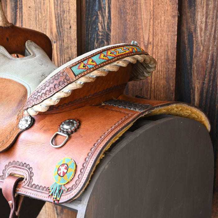 13" USED CODY PRO BARREL SADDLE