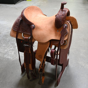 15.5" TESKEY'S RANCH CUTTER SADDLE