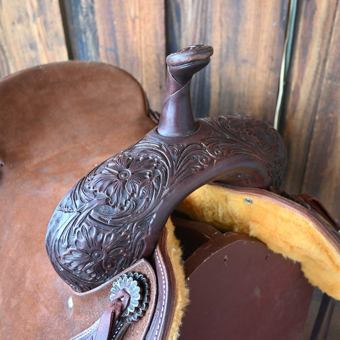 16" JEFF SMITH BUSTER WELCH CUTTING SADDLE Saddles - New Jeff Smith
