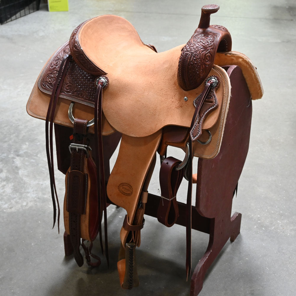 15.5" TESKEY'S RANCH CUTTER SADDLE