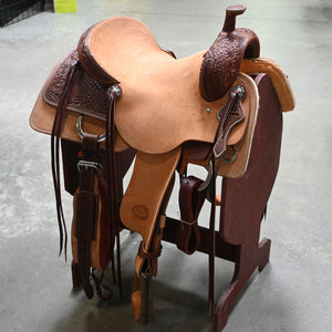 15.5" TESKEY'S RANCH CUTTER SADDLE