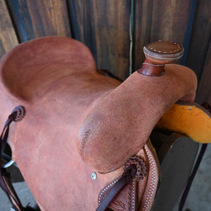 15" TESKEY'S STRIP DOWN RANCH SADDLE