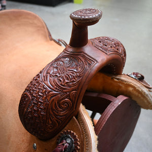 15.5" TESKEY'S RANCH CUTTER SADDLE