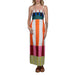 Striped Strappy Sundress WOMEN - Clothing - Dresses Rosa Clothing