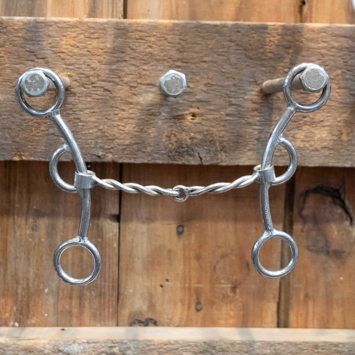Schoneberg Cam 4" Twisted Wire Snaffle Bit