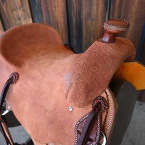 15" TESKEY'S STRIP DOWN RANCH SADDLE