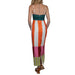 Striped Strappy Sundress WOMEN - Clothing - Dresses Rosa Clothing