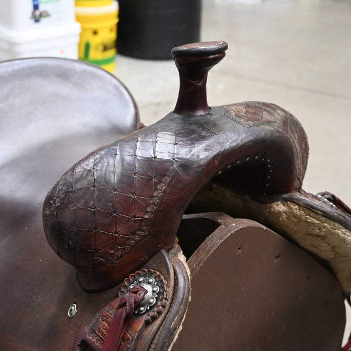 15" USED TRENT WARD RANCH SADDLE